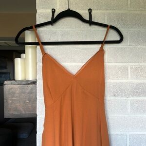 Brick Orange dress